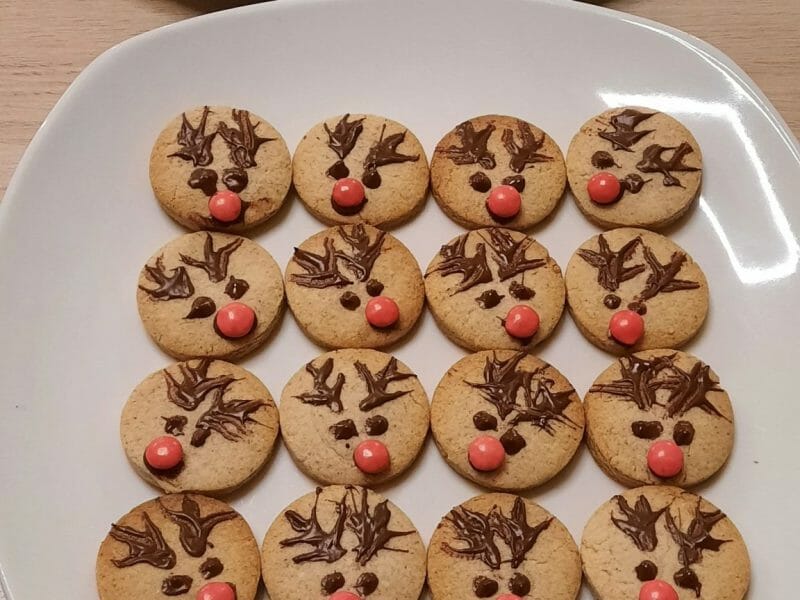 Cliquez pour zoomer ! Sablés rennes de Noël Thermomix par AurelieHoltz