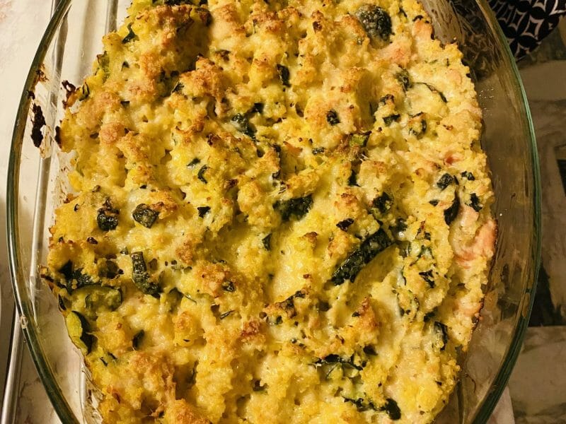 Cliquez pour zoomer ! Gratin de perles, saumon et courgettes Thermomix par candice_2