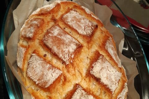 Cliquez pour zoomer ! Pain Cocotte au Thermomix