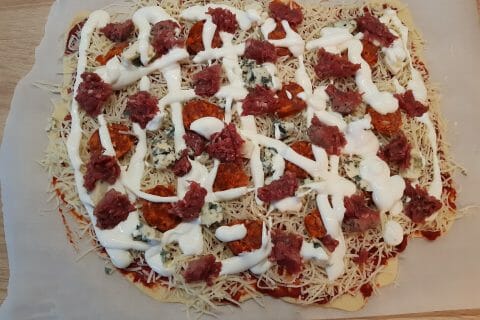 Cliquez pour zoomer ! Pâte à pizza au Thermomix