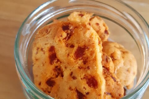 Cliquez pour zoomer ! Cookies au chorizo au Thermomix