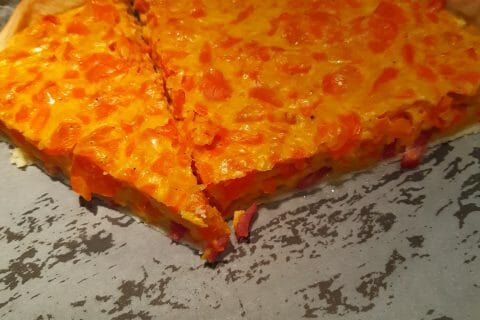 Cliquez pour zoomer ! Tarte à la carotte au Thermomix
