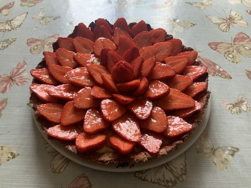 Cliquez pour zoomer ! Tarte aux fraises Thermomix par fieldgar70