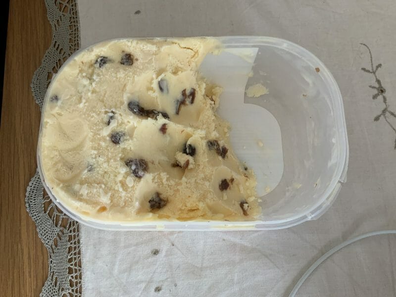 Cliquez pour zoomer ! Glace rhum raisins Thermomix par fieldgar70