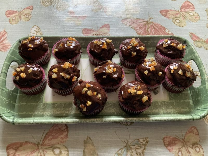 Cliquez pour zoomer ! Muffins façon Sacher Thermomix par fieldgar70