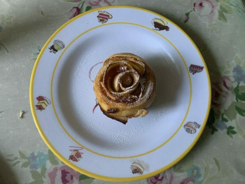Cliquez pour zoomer ! Roses feuilletées aux pommes Thermomix par fieldgar70