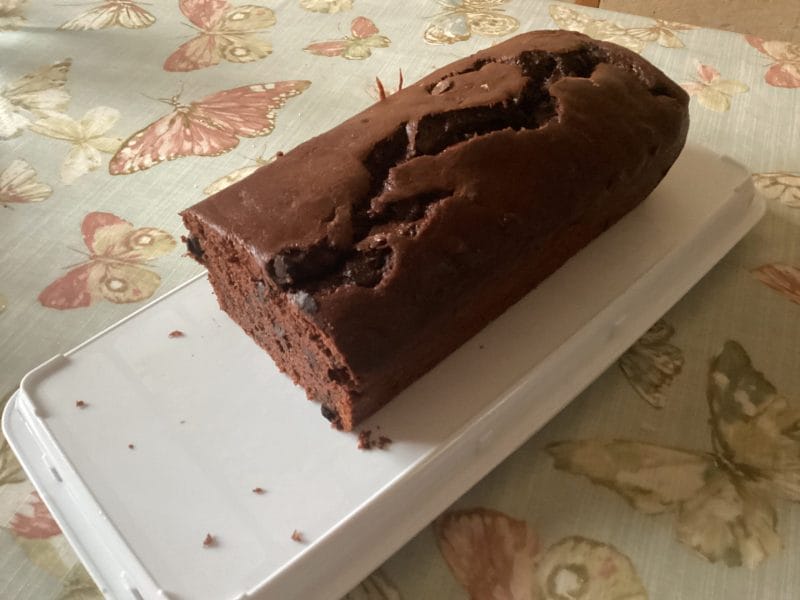Cliquez pour zoomer ! Cake au chocolat et à la banane Thermomix par fieldgar70