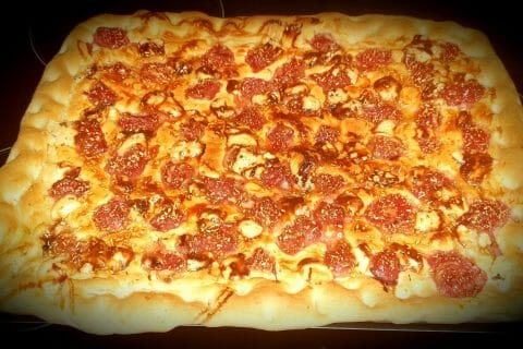 Cliquez pour zoomer ! Focaccia aux figues et gorgonzola Thermomix par SandrineT