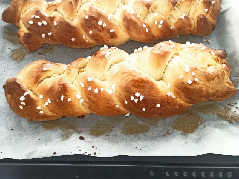 Cliquez pour zoomer ! Brioche tressée à la mie filante Thermomix par hfarrero