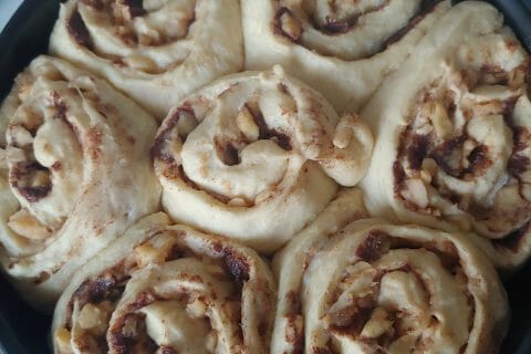 Cliquez pour zoomer ! Roulés aux pommes et à la cannelle Thermomix par aureliegin