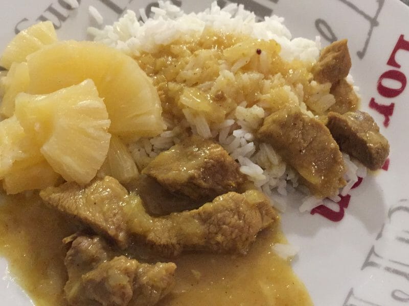 Cliquez pour zoomer ! Filet mignon de porc à l’ananas Thermomix par reglissou