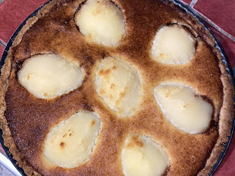 Cliquez pour zoomer ! Tarte poires et chocolat Thermomix par gregorianne