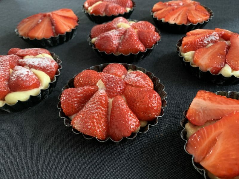 Cliquez pour zoomer ! Tarte aux fraises Thermomix par heejz