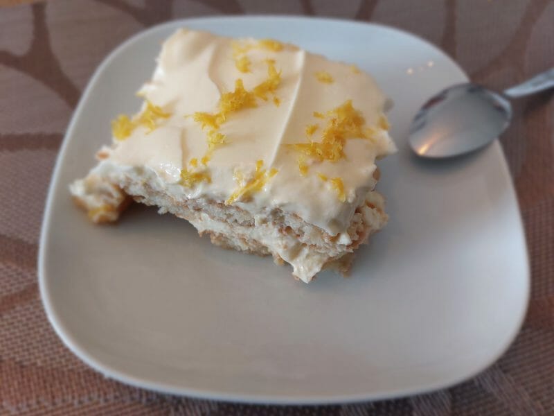 Cliquez pour zoomer ! Tiramisu au citron Thermomix par jessica