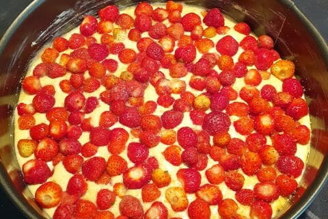 Cliquez pour zoomer ! Gâteau aux fraises Thermomix par marielcr