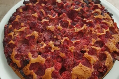 Cliquez pour zoomer ! Gâteau aux fraises Thermomix par marielcr