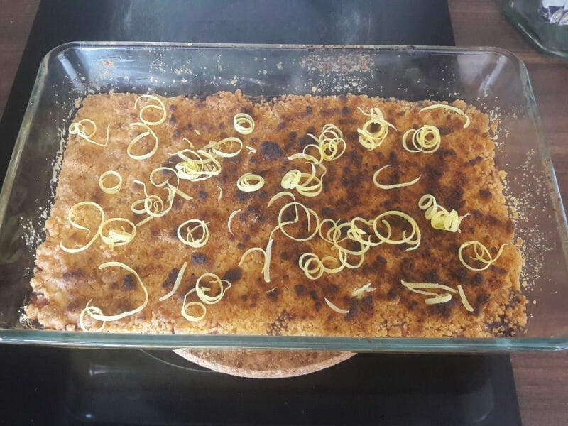 Cliquez pour zoomer ! Crumble au citron Thermomix par camcluz