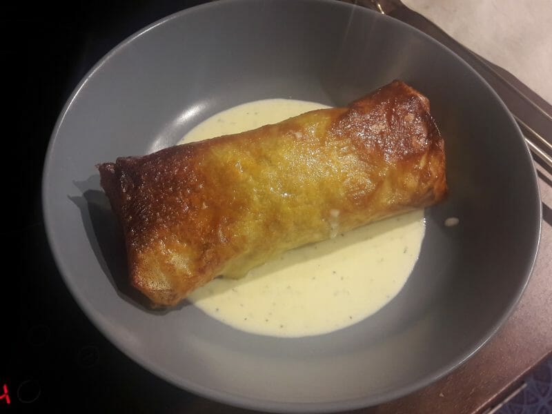 Cliquez pour zoomer ! Brick de saumon et poireaux Thermomix par camcluz