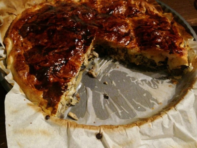 Cliquez pour zoomer ! Tourte au poulet et aux champignons Thermomix par camcluz