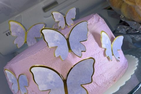 Cliquez pour zoomer ! Layer cake Kinder Bueno Thermomix par cindywk