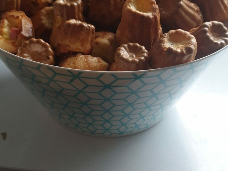 Cliquez pour zoomer ! Mini cannelés chorizo comté Thermomix par Aude