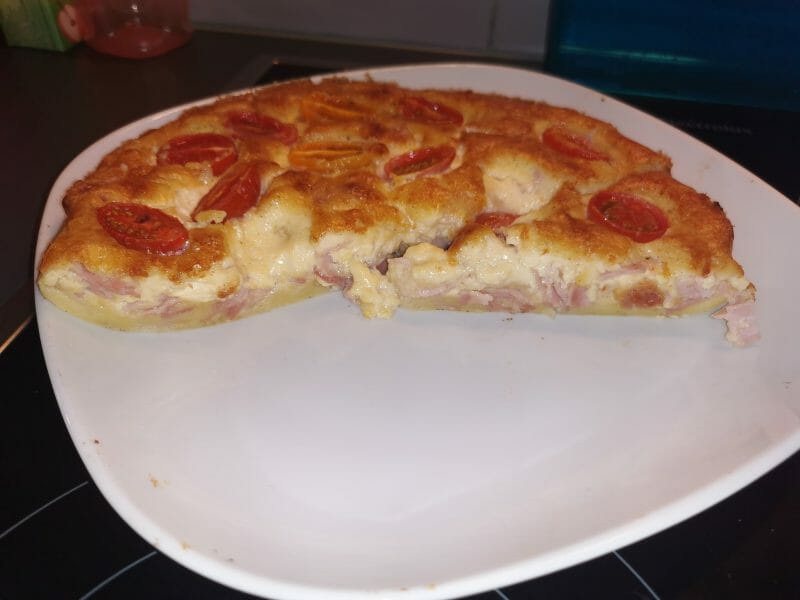 Cliquez pour zoomer ! Quiche sans pâte Thermomix par nikita78ch