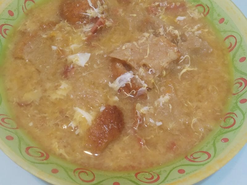 Cliquez pour zoomer ! Soupe à l’ail castillane Thermomix par chouchou13950