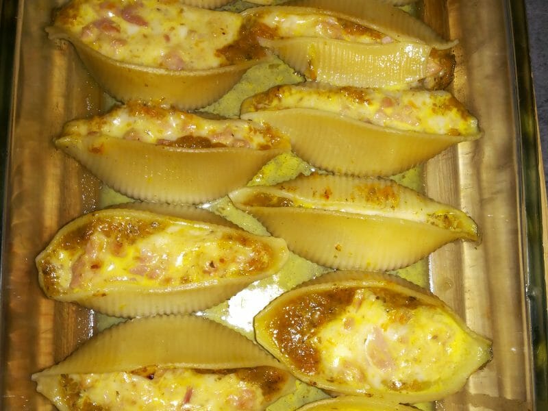 Cliquez pour zoomer ! Conchiglioni au potiron Thermomix par lyzan