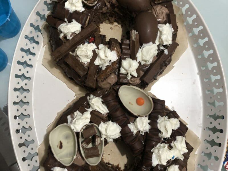 Cliquez pour zoomer ! Layer cake Kinder Bueno Thermomix par sofia_mcc