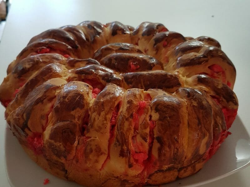 Cliquez pour zoomer ! Brioche aux pralines roses Thermomix par ma_13
