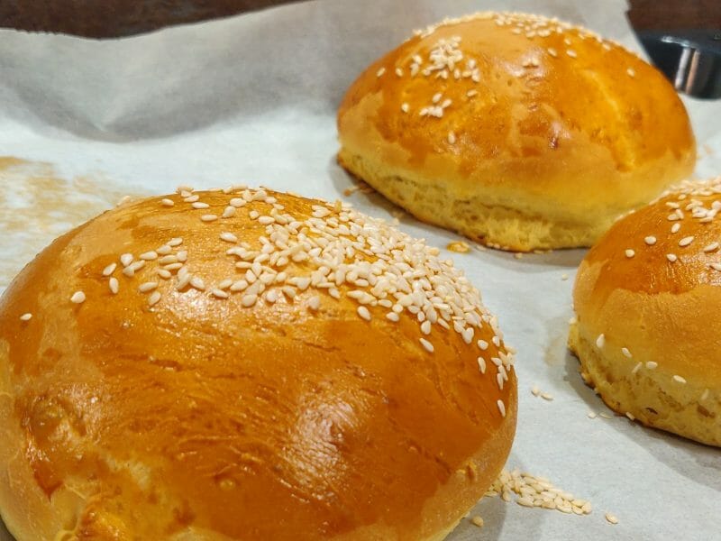 Cliquez pour zoomer ! Buns burger Thermomix par Xomie2a