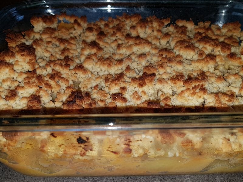 Cliquez pour zoomer ! Crumble aux Pommes Thermomix par carole_91