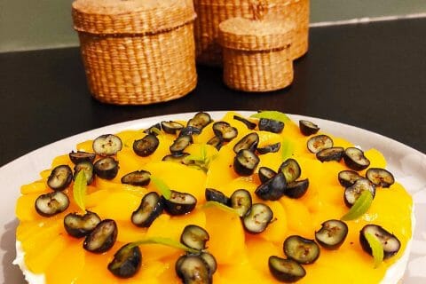 Cliquez pour zoomer ! Tarte aux fraises sans cuisson Thermomix par manuelahm