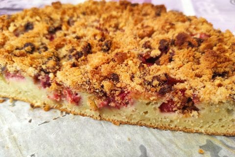 Cliquez pour zoomer ! Crumb cake framboises Thermomix par manuelahm