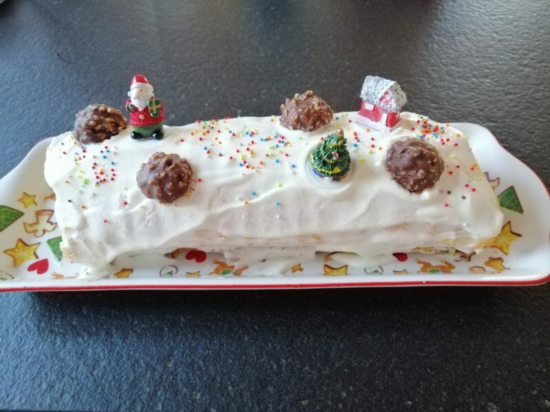 Cliquez pour zoomer ! Bûche Ferrero Rocher Thermomix par su