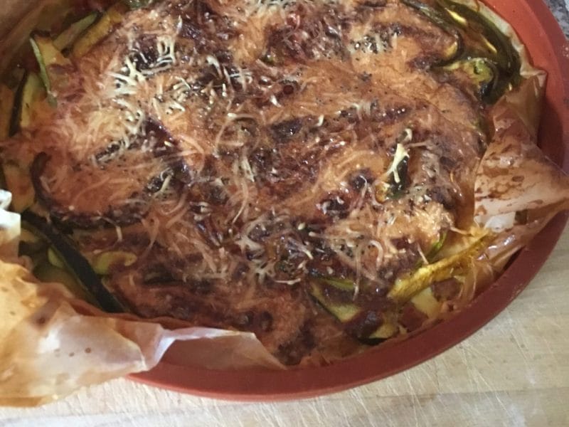 Cliquez pour zoomer ! Quiche poivrons et courgettes Thermomix par Nat24