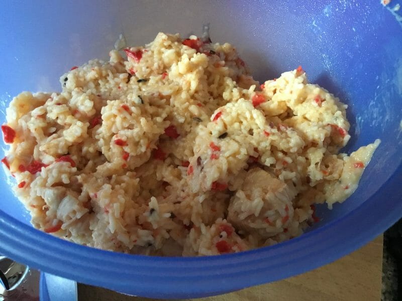 Cliquez pour zoomer ! Risotto poulet et champignons Thermomix par Nat24