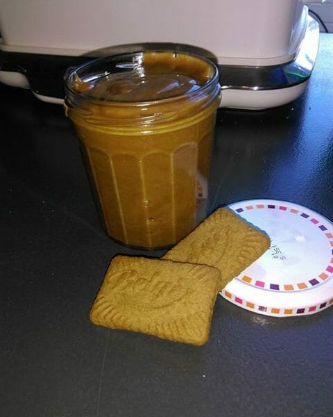 Cliquez pour zoomer ! Pâte à tartiner aux speculoos Thermomix par Noushuit