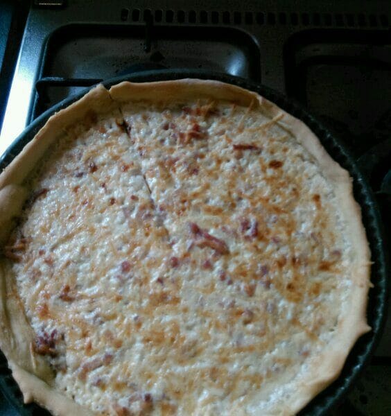 Cliquez pour zoomer ! Flammekueche traditionnelle Thermomix par Noushuit