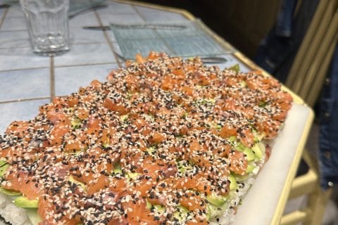 Cliquez pour zoomer ! Sushi cake Thermomix par Canelle