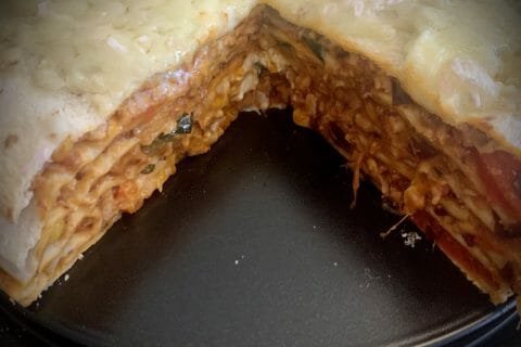 Cliquez pour zoomer ! Lasagnes de tortillas Thermomix par Sansan