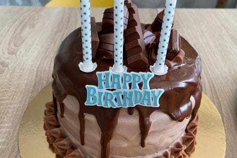 Cliquez pour zoomer ! Layer cake Kinder Bueno Thermomix par lylou_1