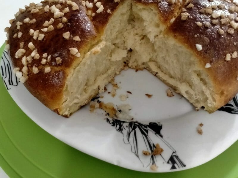 Cliquez pour zoomer ! Brioche au yaourt et à la vanille Thermomix par sandy15