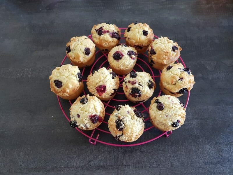 Cliquez pour zoomer ! Muffins aux myrtilles Thermomix par JulieLudo