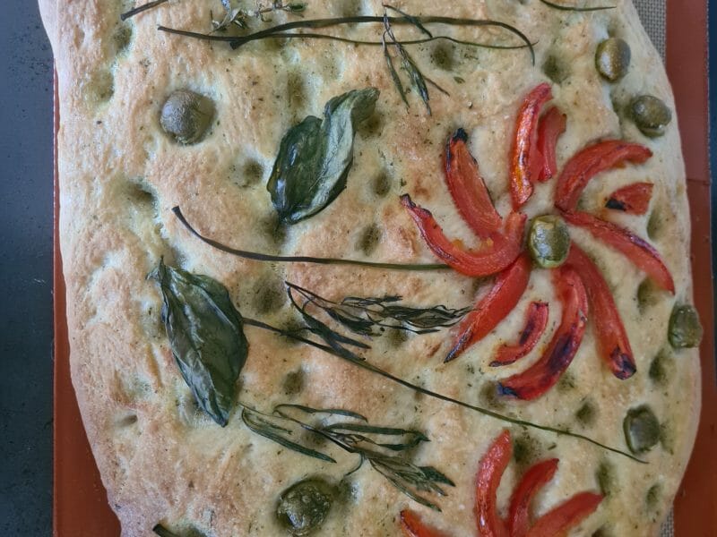 Cliquez pour zoomer ! Focaccia Thermomix par aurelia_7