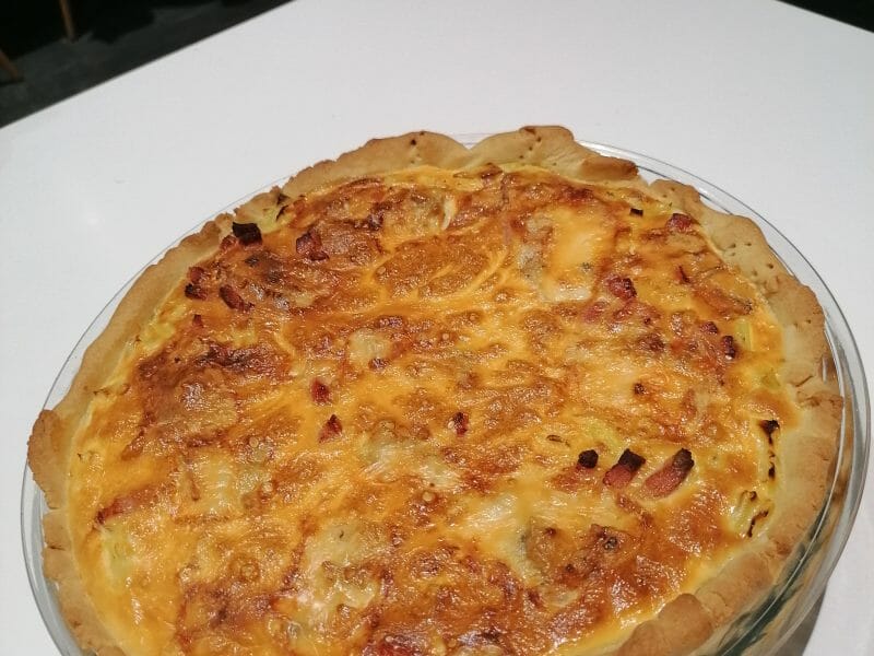 Cliquez pour zoomer ! Flamiche aux poireaux et gorgonzola Thermomix par emmanuelle_81