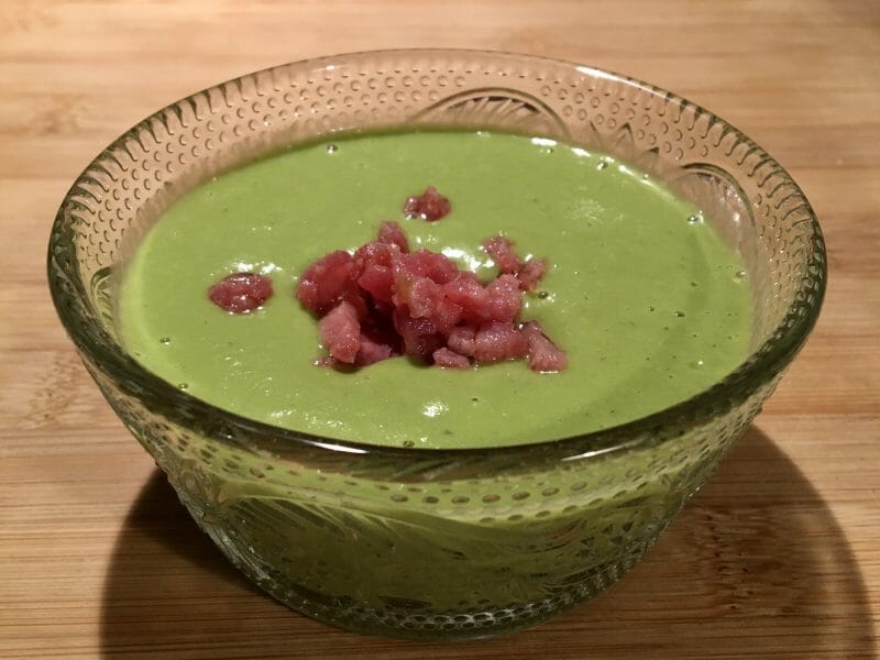 Cliquez pour zoomer ! Velouté de petits pois Thermomix par Boulette@Croquette