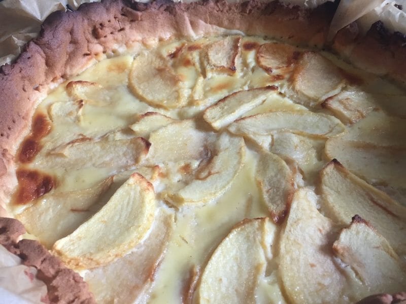 Cliquez pour zoomer ! Tarte aux pommes alsacienne Thermomix par Boulette@Croquette