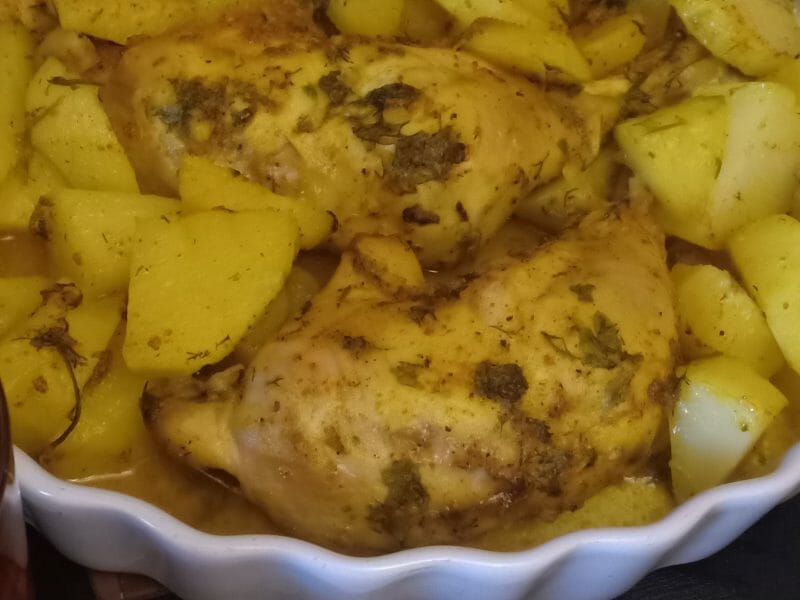 Cliquez pour zoomer ! Poulet rôti à la Marocaine Thermomix par sarah_48