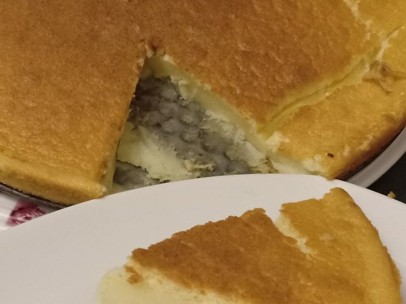 Cliquez pour zoomer ! Gâteau magique à la vanille Thermomix par sarah_48